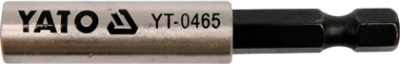 ДЕРЖАТЕЛЬ Д/БИТ 1/4 МАГНИТНЫЙ L60ММ YT-0465   бывший арт. 5997721390